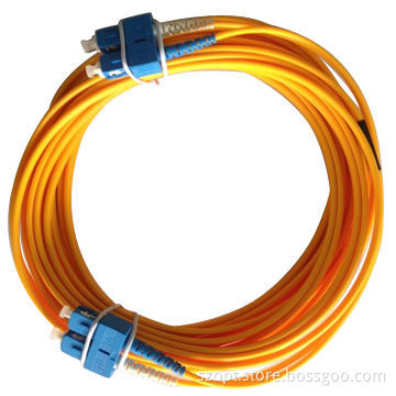 SC-SC 3.0 Single-mode Duplex Patch Cord with High Reliability, Cost-effective